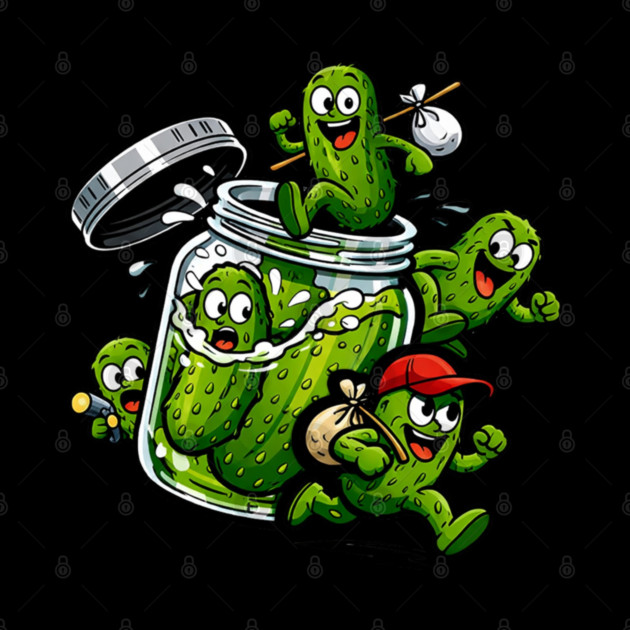 The Great Pickle Escape by CrazyGirl