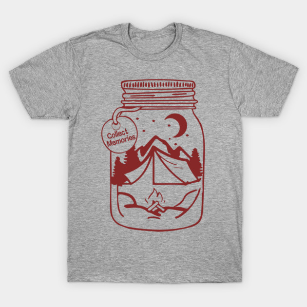 Collect Memories Wanderlust Adventure Lover T-Shirt by Anticorporati