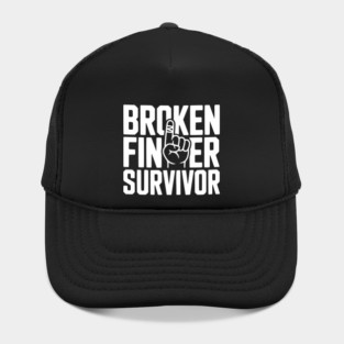 Broken Finger Survivor Hat