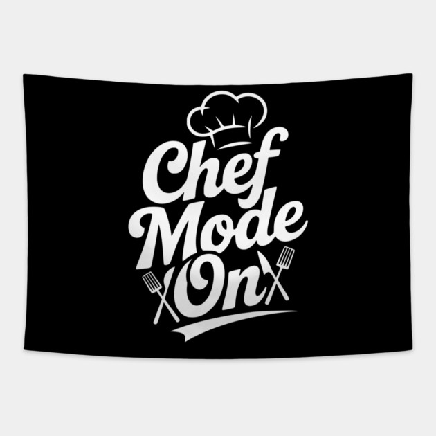 Chef Mode On Tapestry by Frank Ring