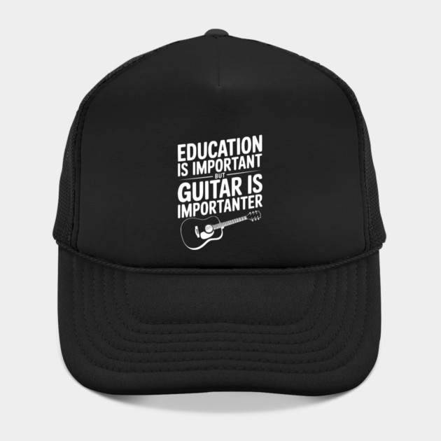 Education is Important Guitar is Importanter by Frank Ring