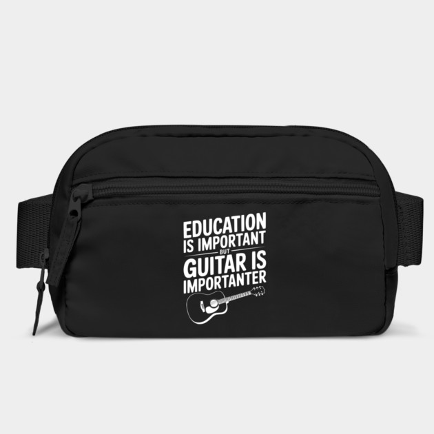 Education is Important Guitar is Importanter by Frank Ring
