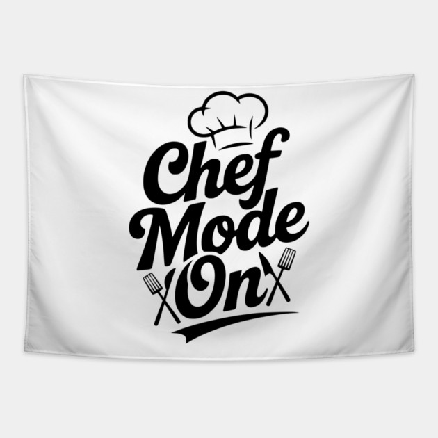 Chef Mode On Tapestry by Frank Ring