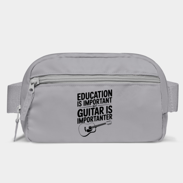 Education is Important Guitar is Importanter by Frank Ring