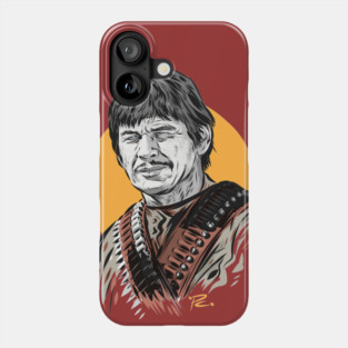 Charles Bronson - An illustration by Paul Cemmick Phone Case