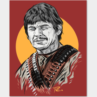 Charles Bronson - An illustration by Paul Cemmick Posters and Art