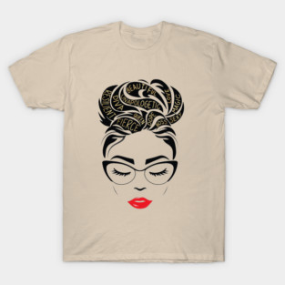 Black Queen Affirmation Afro Empowerment T-Shirt