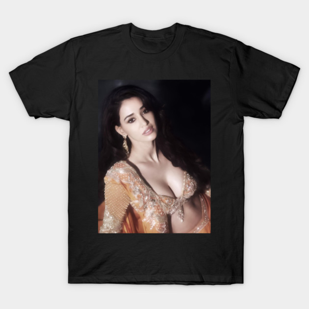 Disha Patani (Sexy Pose) Celebrity Fashion T-Shirt by Manish