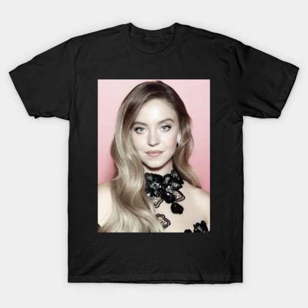 Sydney Sweeney (Beautiful Eyes) Celebrity Fashion T-Shirt by Manish
