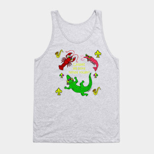Mardi Gras Critters Tank Top