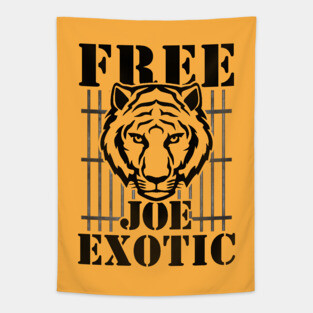 Free Joe Exotic Tapestry