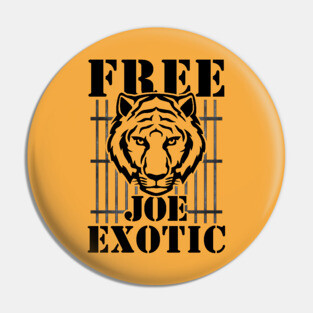 Free Joe Exotic Pin