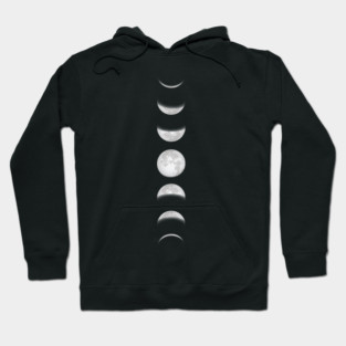 moon phases Hoodie