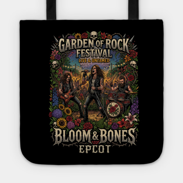 Garden of Rock Festival Epcot Concert Series Tote by Joaddo