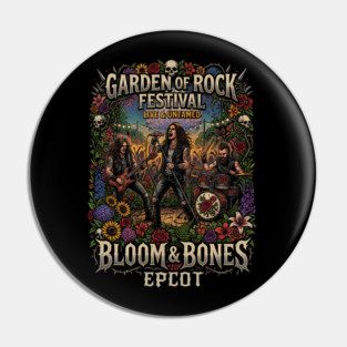 Garden of Rock Festival Epcot Concert Series Pin