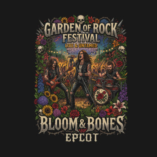 Garden of Rock Festival Epcot Concert Series T-Shirt
