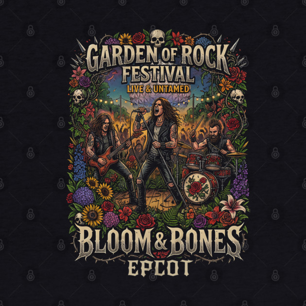 Garden of Rock Festival Epcot Concert Series by Joaddo