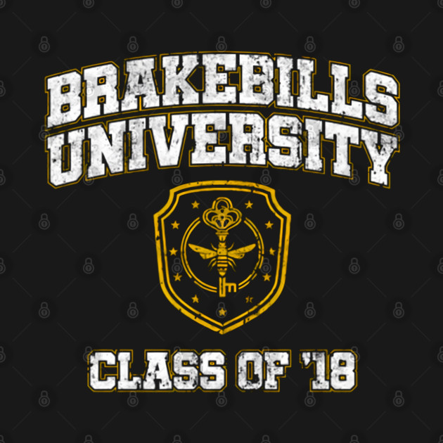 Brakebills University Class of 18 Vintage Crest Magic Academy by James Bates