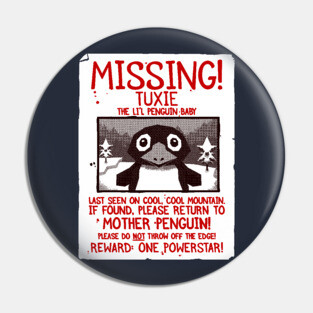 Missing Penguin! Pin