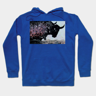 Bull of Night Hoodie