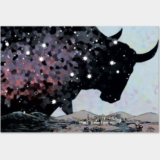 Bull of Night Posters and Art