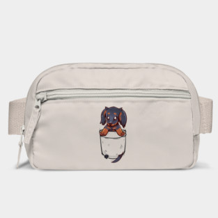 Pocket Cute Dachshund Dog Bag
