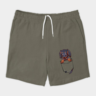Pocket Cute Dachshund Dog Shorts
