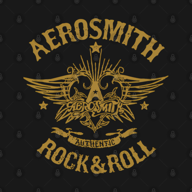 Aerosmith-Rock and Roll Vintage Winged Classic Music by James Bates