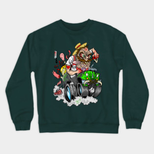 MEAT MOBILE Crewneck Sweatshirt