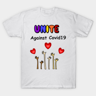 Cool Unite against Covid19 Art T-Shirt