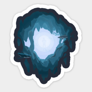 Another Shark Den : Great white shark Sticker