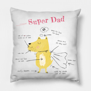 SuperDad Pillow