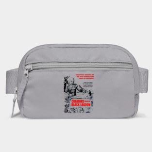 Vintage Creature from the Black Lagoon Black and White Movie Design Bag
