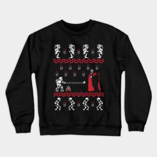 Christmasvania - Ugly Sweater, Christmas Sweater & Holiday Sweater Crewneck Sweatshirt