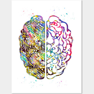 Artificial intelligence Posters and Art