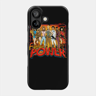 SuperWomen of the 80s - Fight The Power! Phone Case