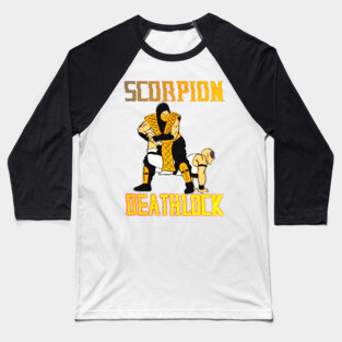 Scorpion Deathlock Baseball T-Shirt