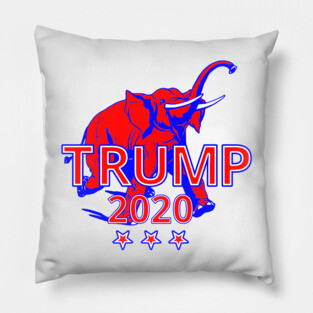 Trump elephant Pillow