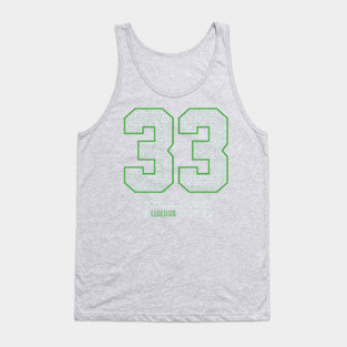 Bird Basketball Larry Legend Boston 33 Tank Top