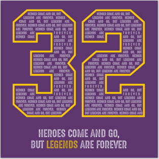 johnson Basketball Magic Los Angeles 32 Legend Posters and Art