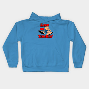 Keep On Truckin' Kids Hoodie