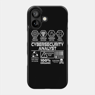 Cybersecurity Analyst Phone Case