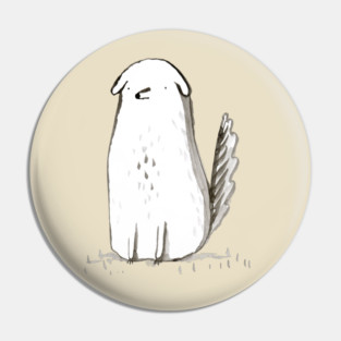 Sitting Dog Pin