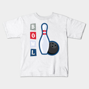 Retro Bowling Kids T-Shirt