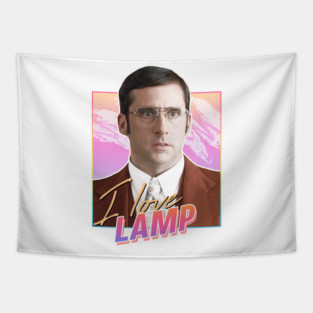 I love lamp - Anchorman Tapestry