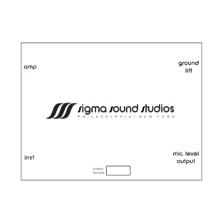 Sigma Sound Studios DI T-Shirt