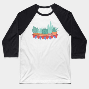 Cactus Party! Baseball T-Shirt