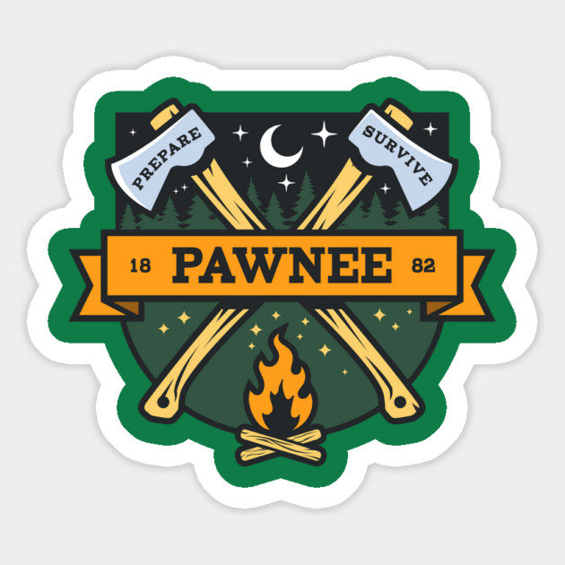 Pawnee Rangers Parks and Rec Magnet by stayfrostybro