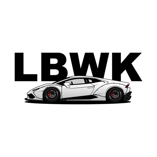 lbwk lamborghini Liberty Walk T-Shirt TeePublic