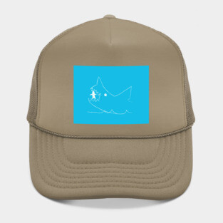 Jaws Chalkboard Hat